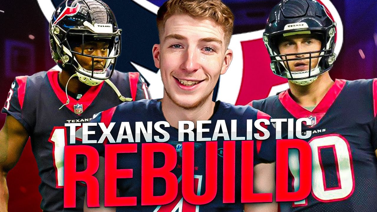 HOUSTON TEXANS REALISTIC REBUILD IN MADDEN 23!