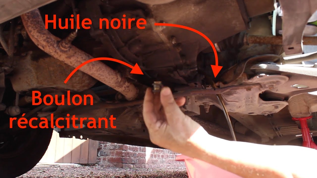 Huile toute noire ! Vidange boite de vitesse C3