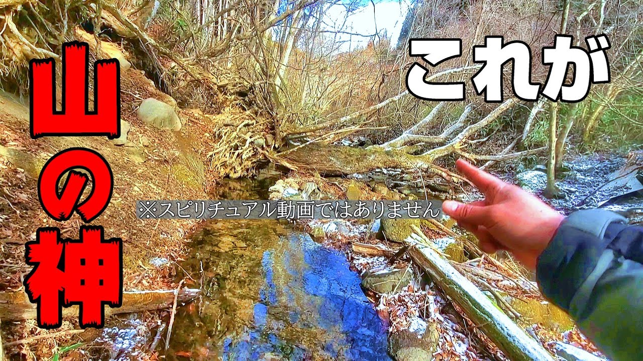 これが釣り場に降臨した『山の神？』【Slow Life 】【管理釣り場】【DIY】