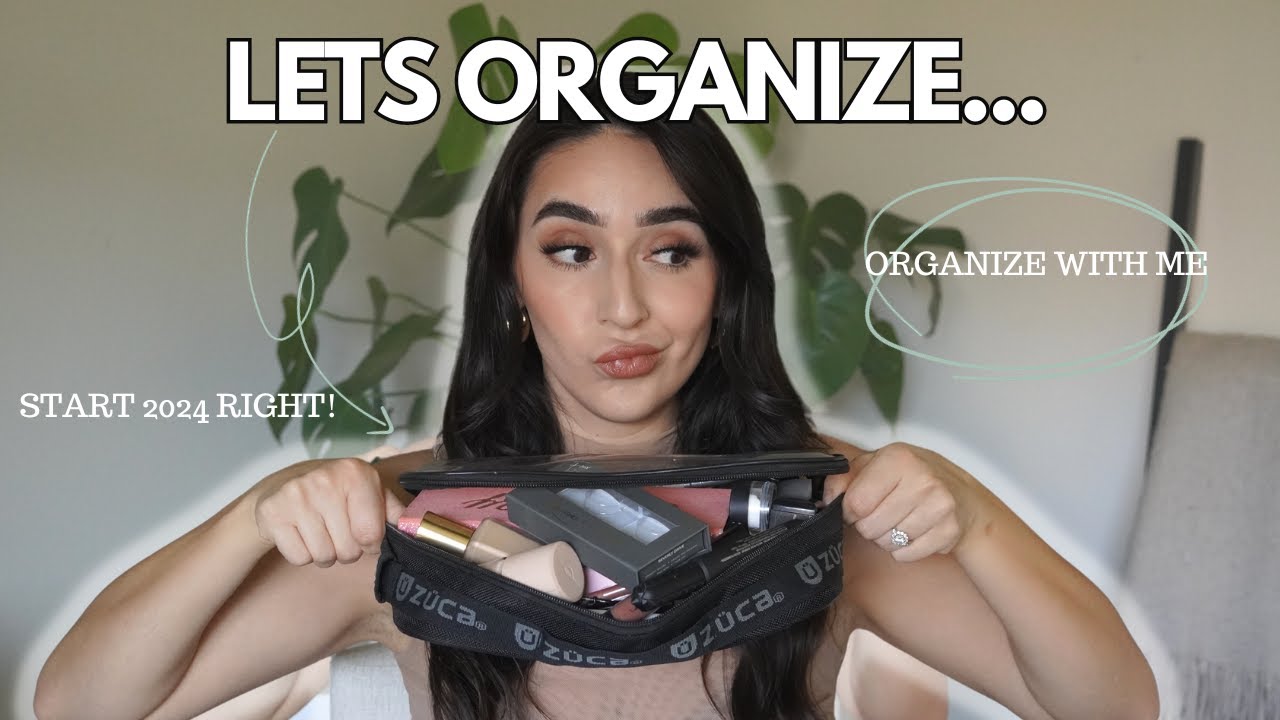 How To Organize Your Makeup Bag 2024 ✅ | Necessities, shade matching & must haves! #organization