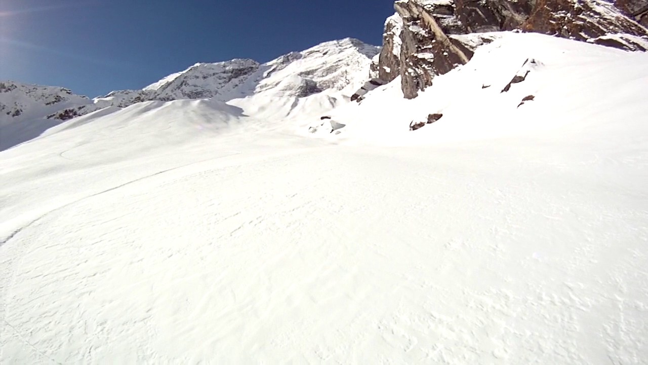 Heliski Nepal, turns in the Annapurna...