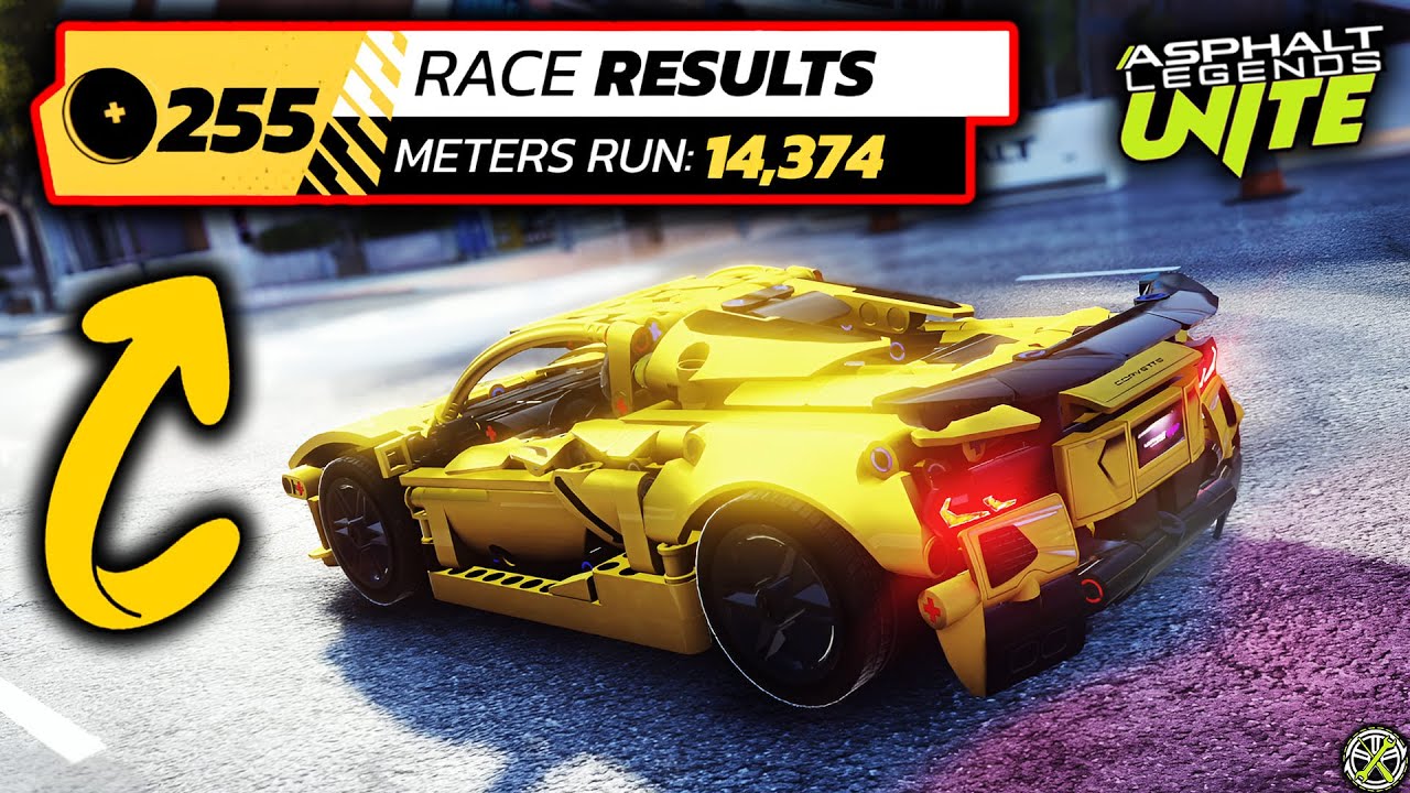 255 COLLECTED PARTS run in LEGO event ft. @JagerAL | Asphalt Legends