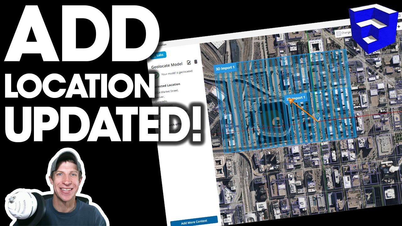 Добавление местоположения ОБНОВЛЕНО в SketchUp! Что нового?