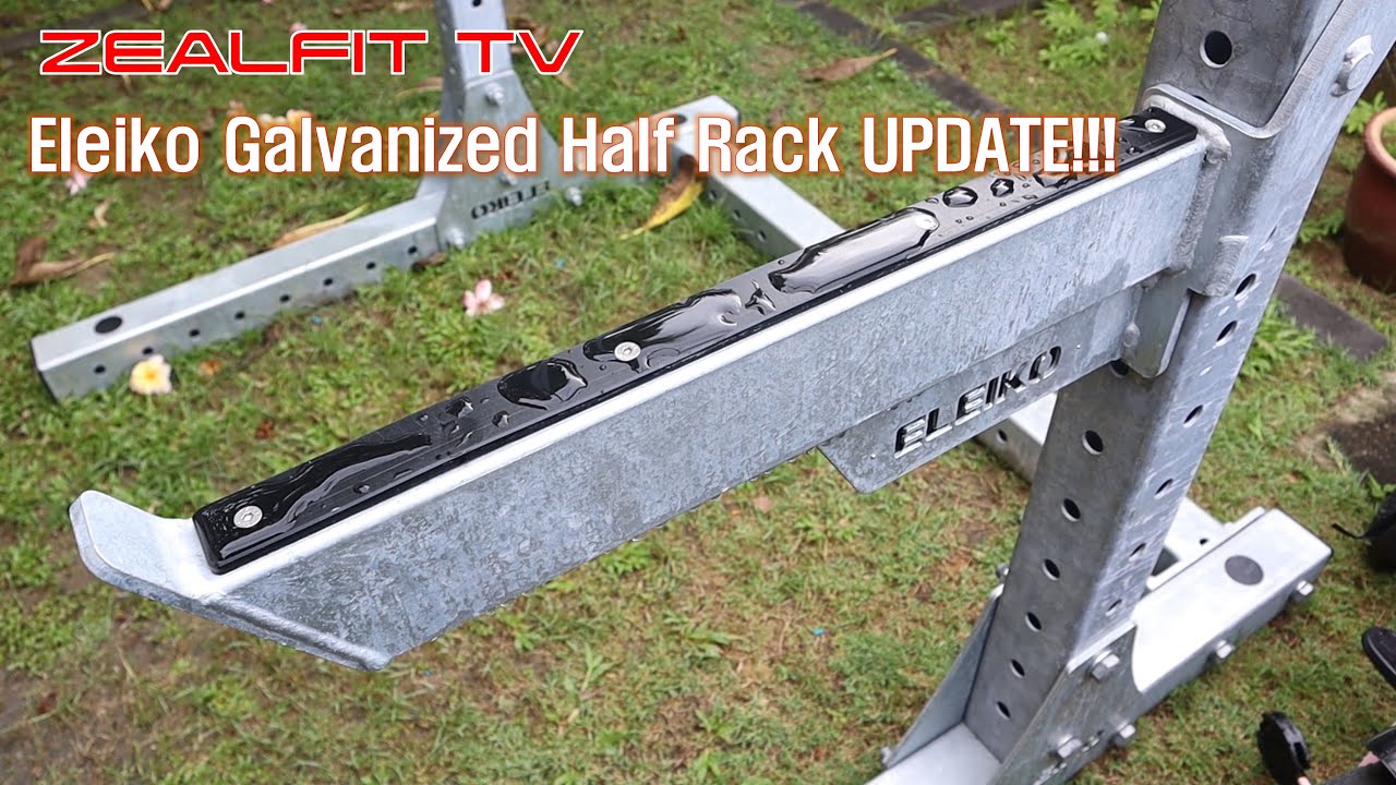 Eleiko Galvanized Half Rack UPDATE!!!