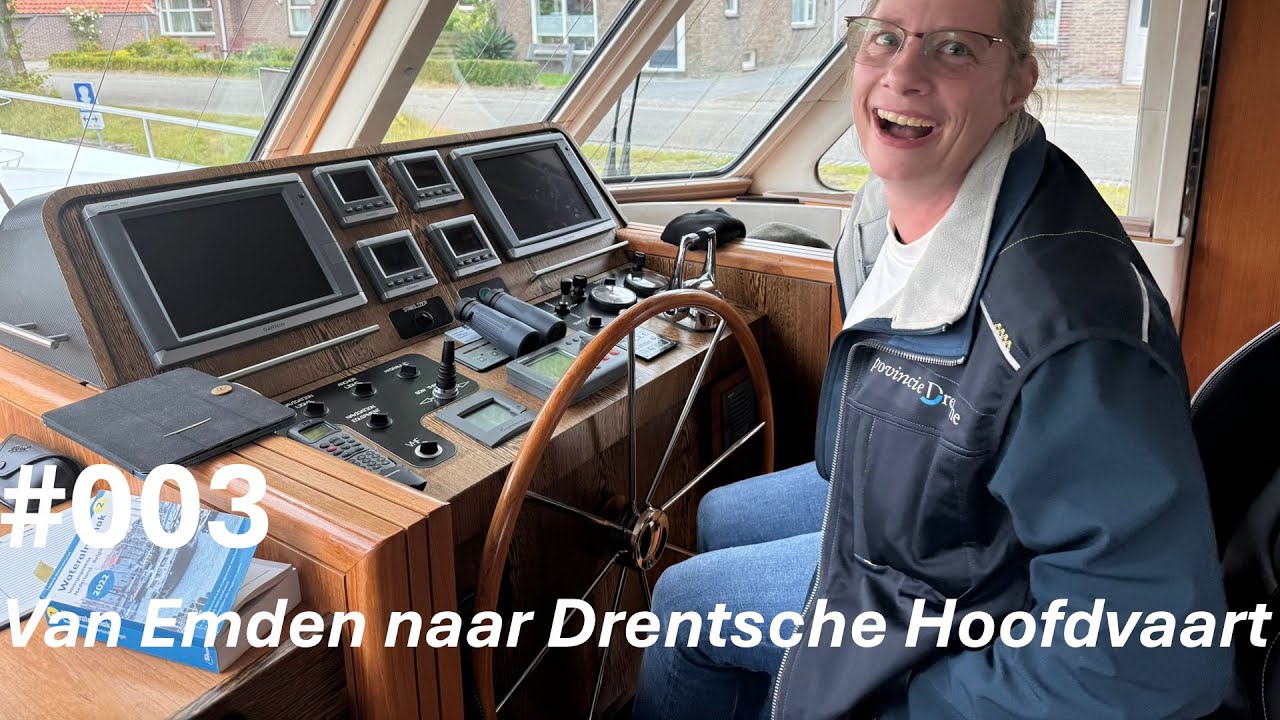 S1 #003 Van Emden (DTSL) naar de start van het smalste 🤞🏼 kanaal ooit!