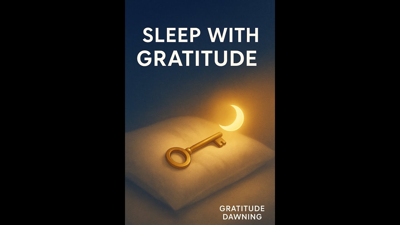 Drift Into Gratitude: A Nighttime Reflection for Peaceful Sleep and a Positive Tomorrow
