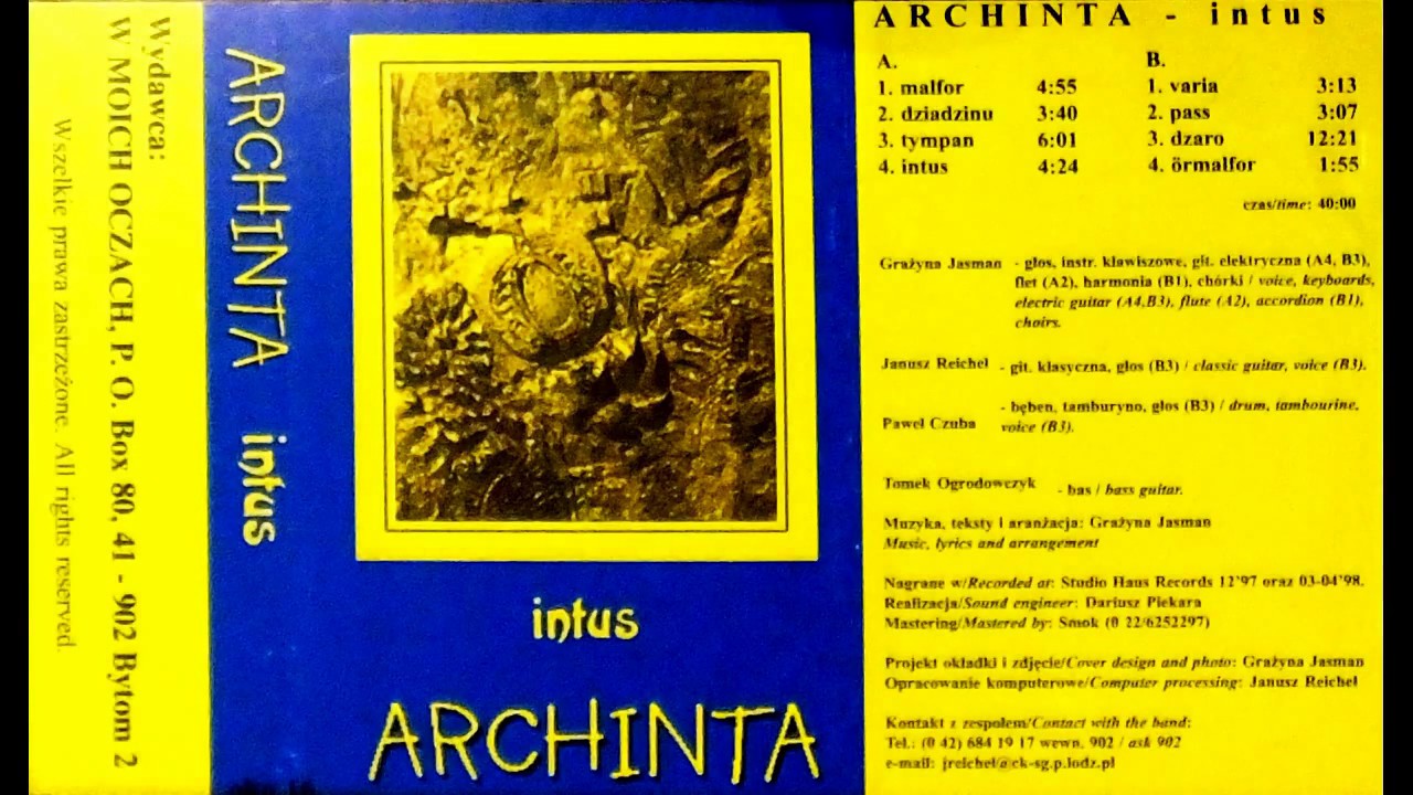 Archinta &ndash; tympan