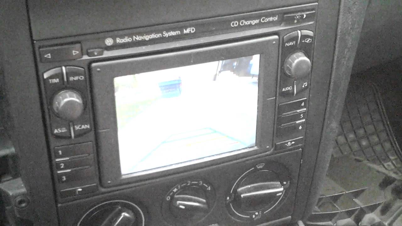 MFD 1 reverse camera and iphone integration