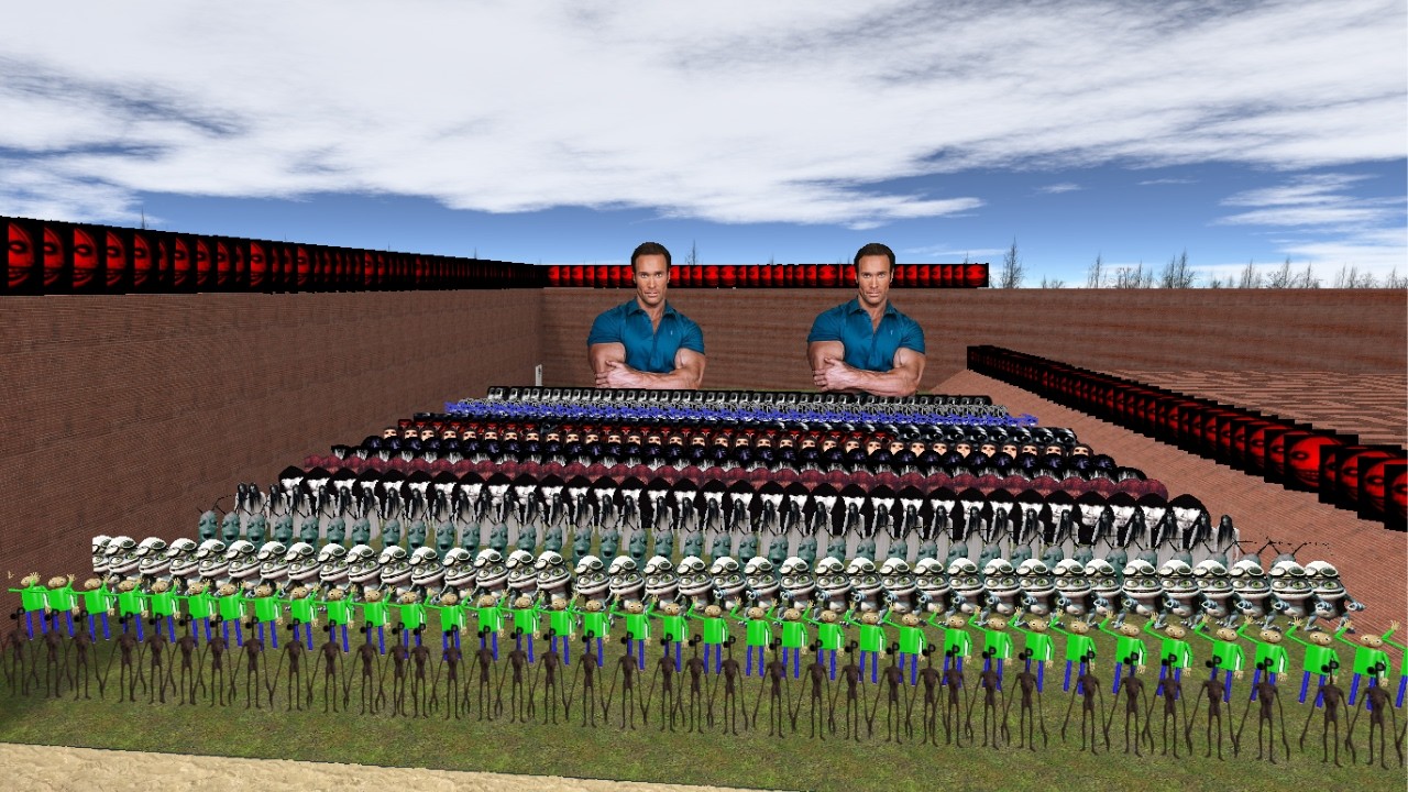 Unlimited Nextbot In The Gmod #Crazy_Gaming #Nextbots