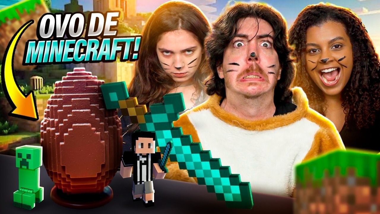 PROVAMOS O OVO DE MINECRAFT
