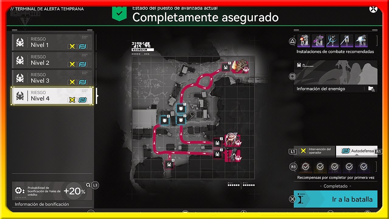 Arknights: Endfield - Estrategia para los 4 niveles de Incursión inminente en Parque Científico