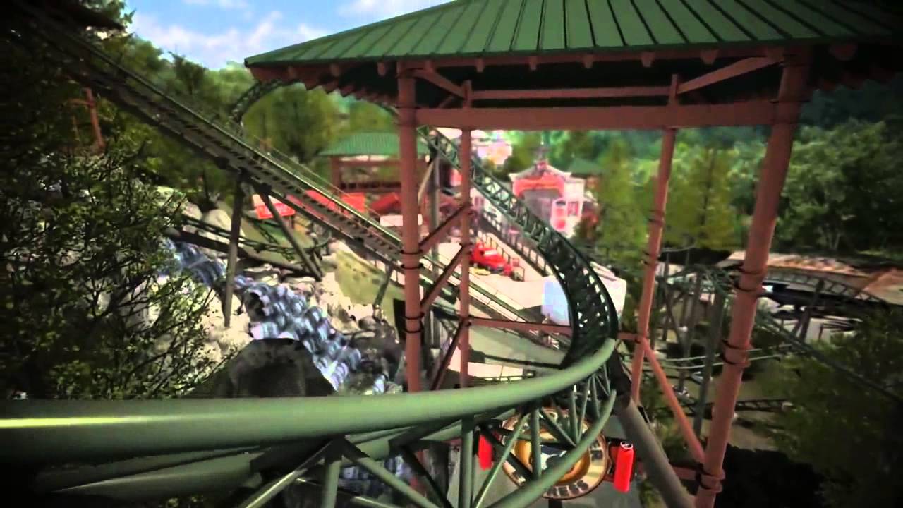 FireChaser Express - Dollywood - New for 2014 - Full Animation