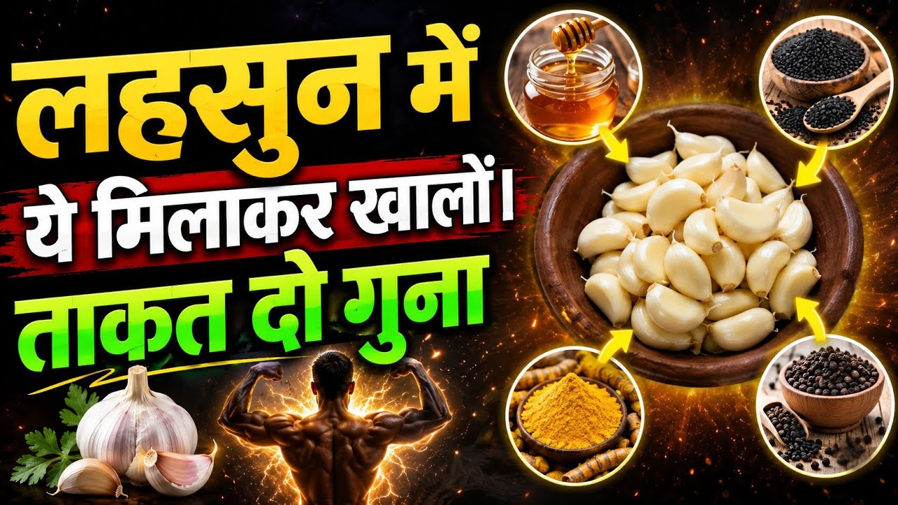 लहसुन और अदरक से Stamina कैसे बढ़ाएं? | Natural Male Energy Booster