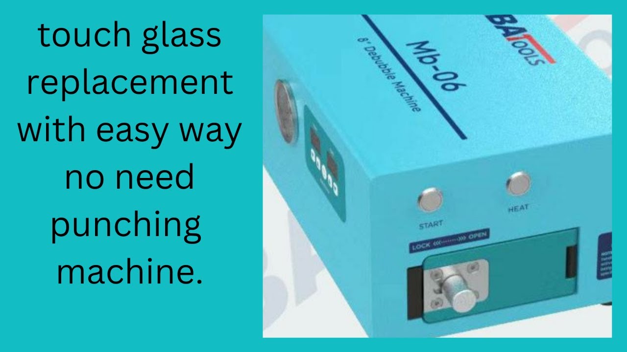 how to change touch glass