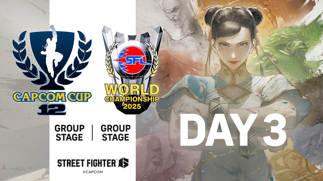 CAPCOM CUP 12 - GROUP STAGE - Day3 / Street Fighter League: World Championship 2025 - Day1