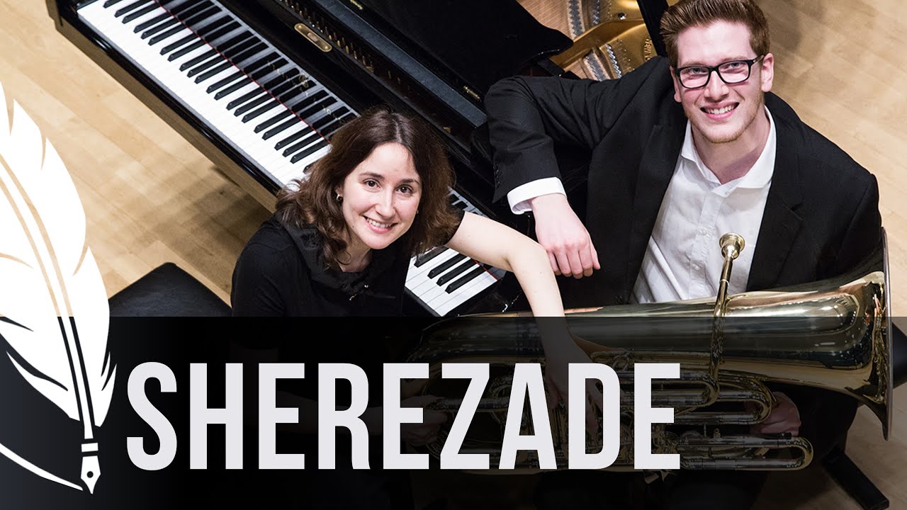 Sherezade for tuba and piano composed by Ricardo Mollá | Constantin Harwig and Maria Lebed