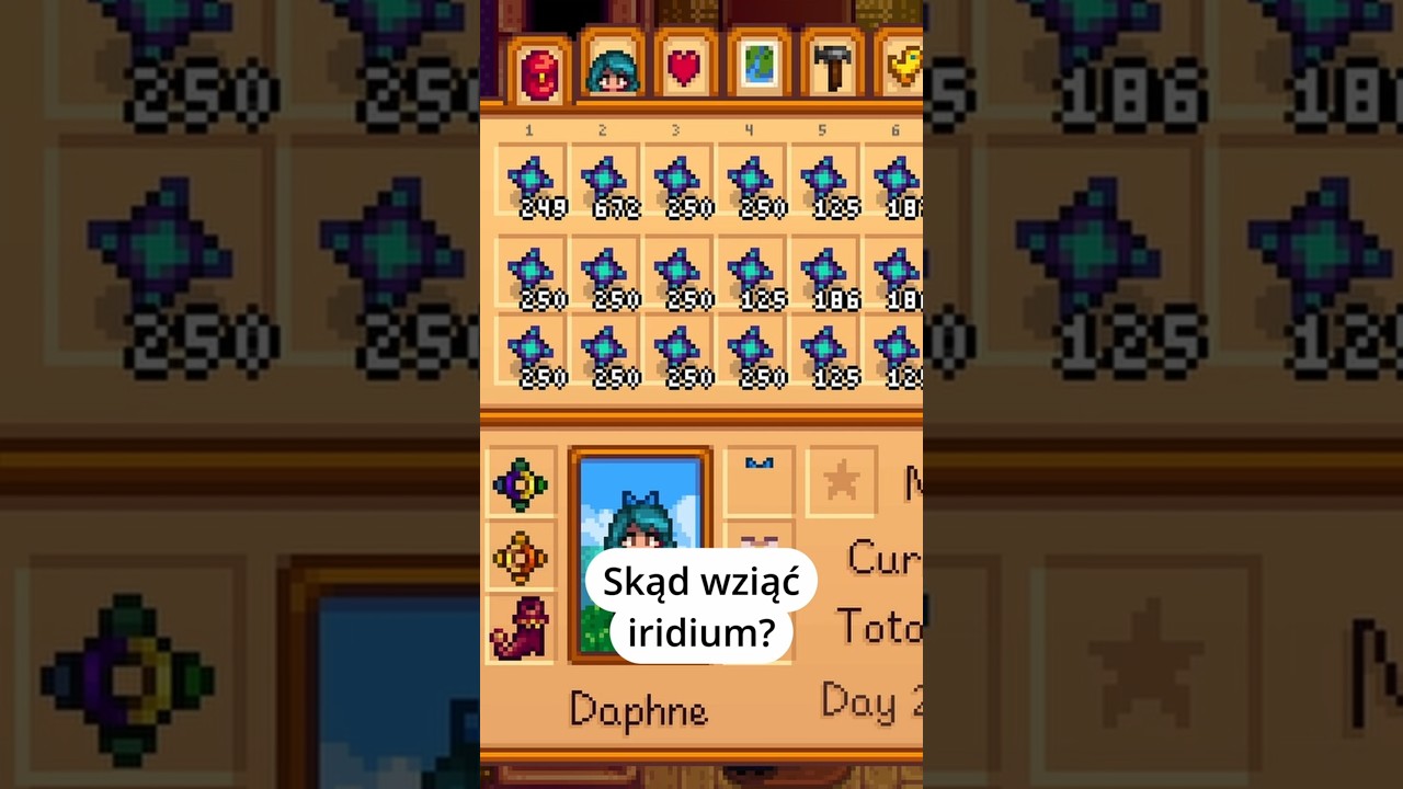 Jak zdobyć iridium w Stardew Valley?