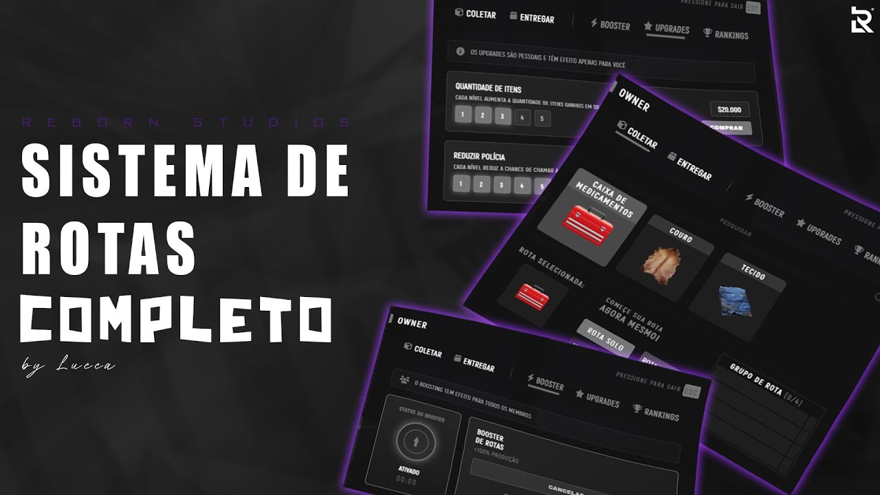 [SCRIPT FIVEM] ld_routes_v2 - O melhor script de rotas do FiveM!