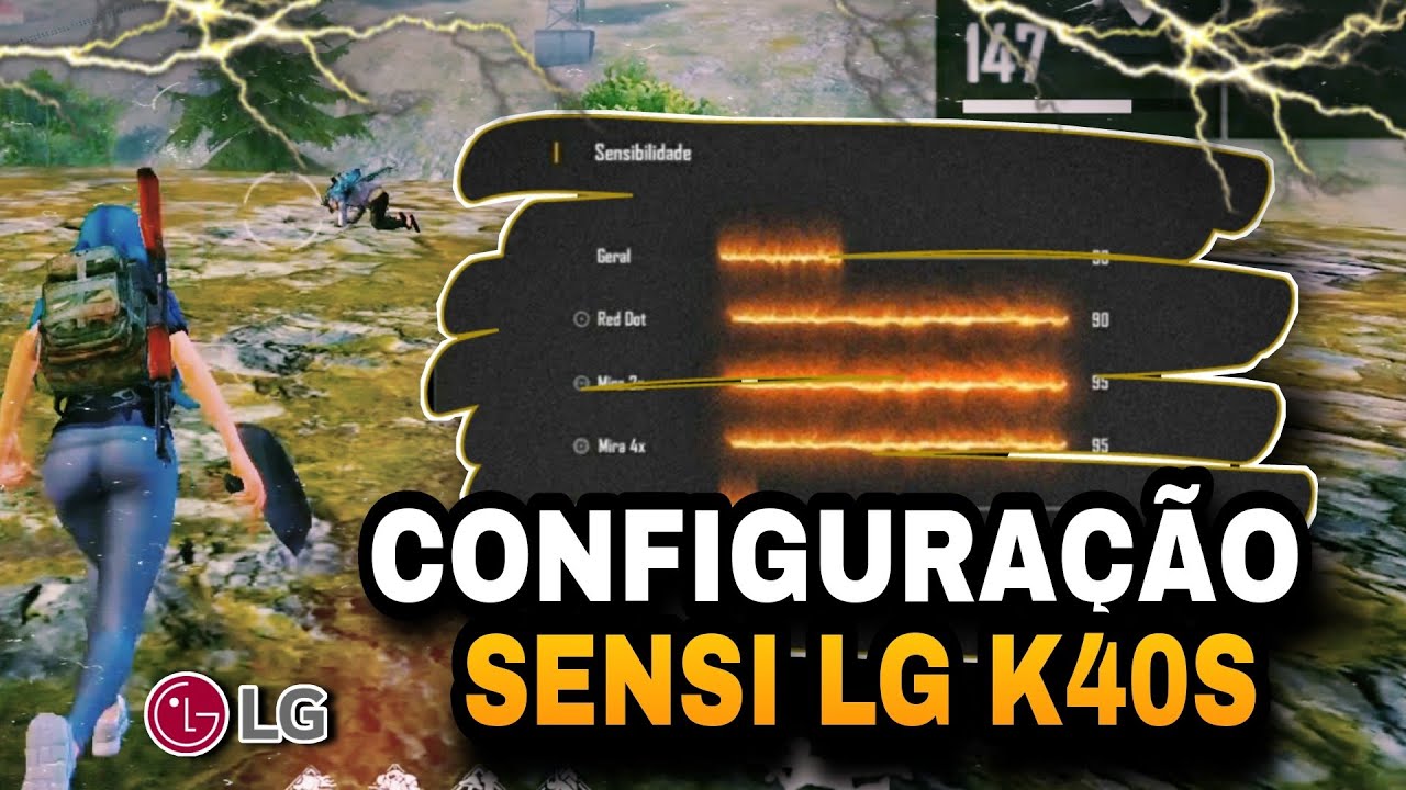 SAIU!! A MELHOR SENSIBILIDADE E DPI LGK40S NOVA ATUALIZA&Ccedil;&Atilde;O FREE FIRE 2024