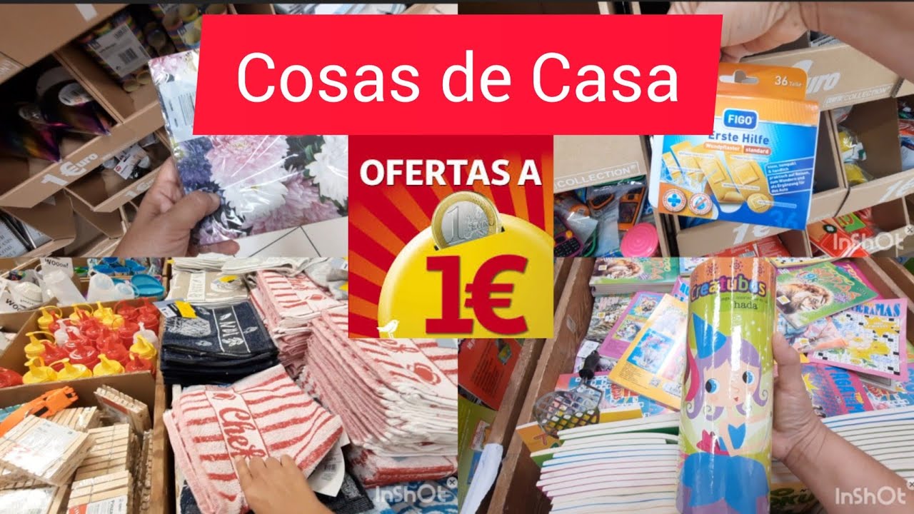 ¡Alcampo a 1 euro  pusieron las cosas de casa!