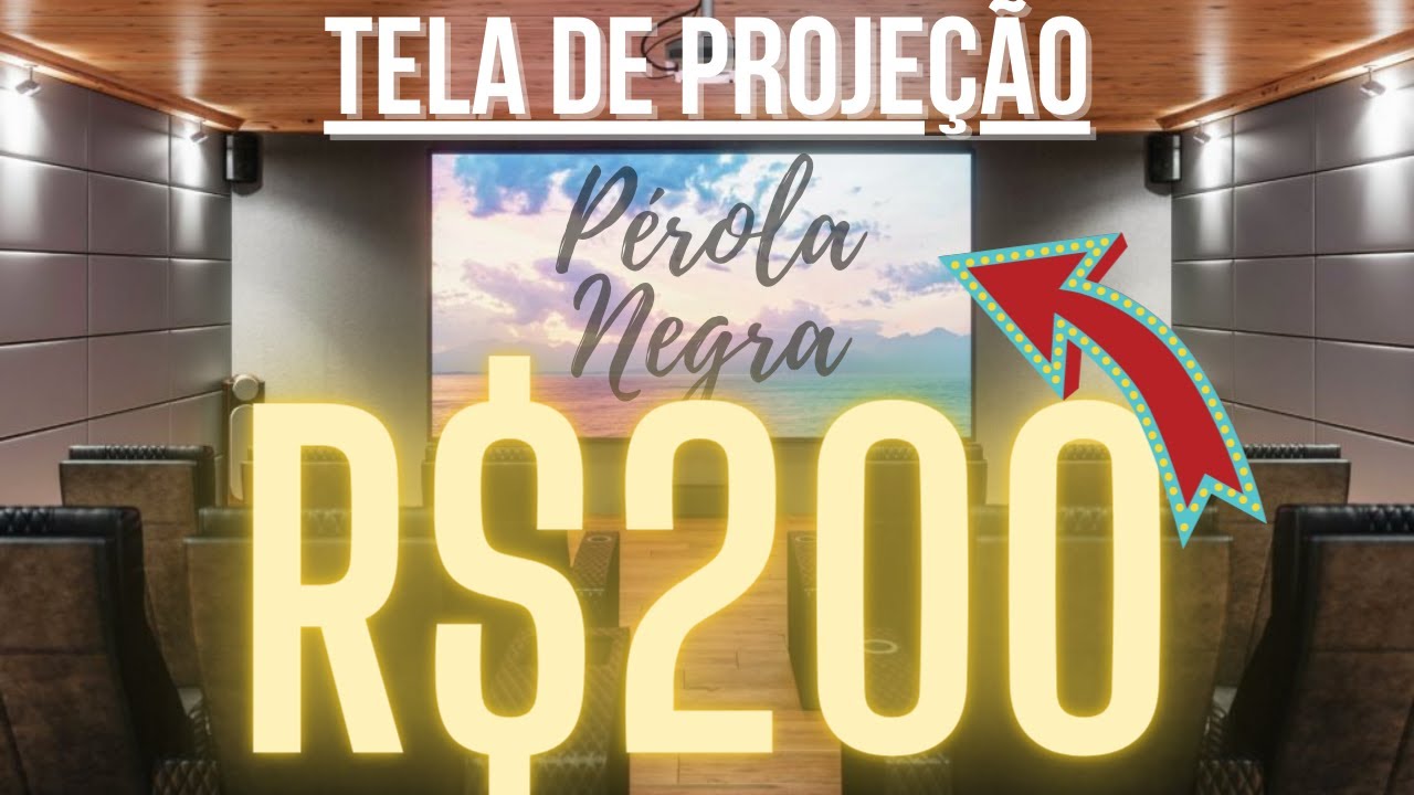 Silver Cine PÉROLA NEGRA Uma tela incrível!
