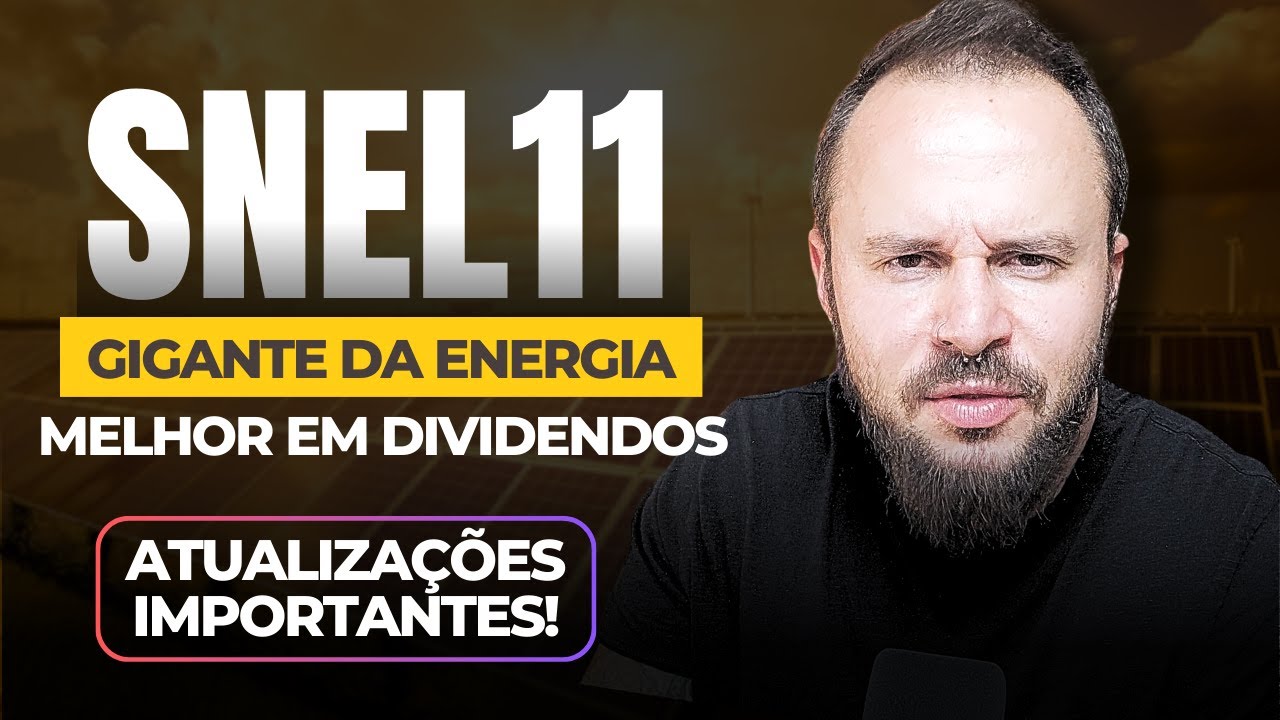 SNEL11: 14% em Dividendos SEM IMPOSTO e Forte Geração de Caixa! VIROU OUTRO
