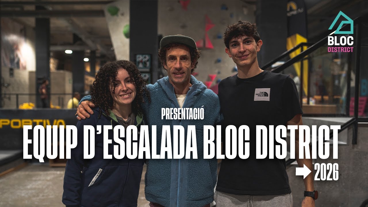 Equipo de Escalada Bloc District. Temporada 2026