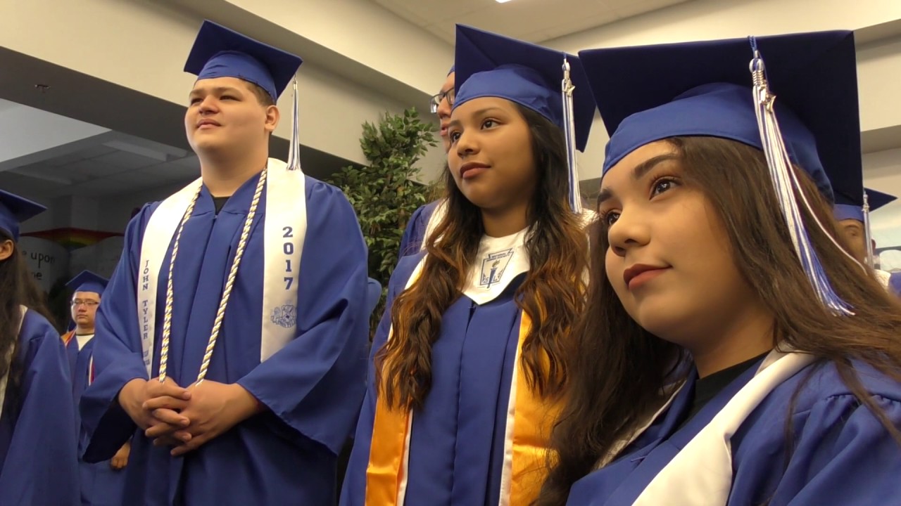 John Tyler High School Graduation Walk - May 26, 2017