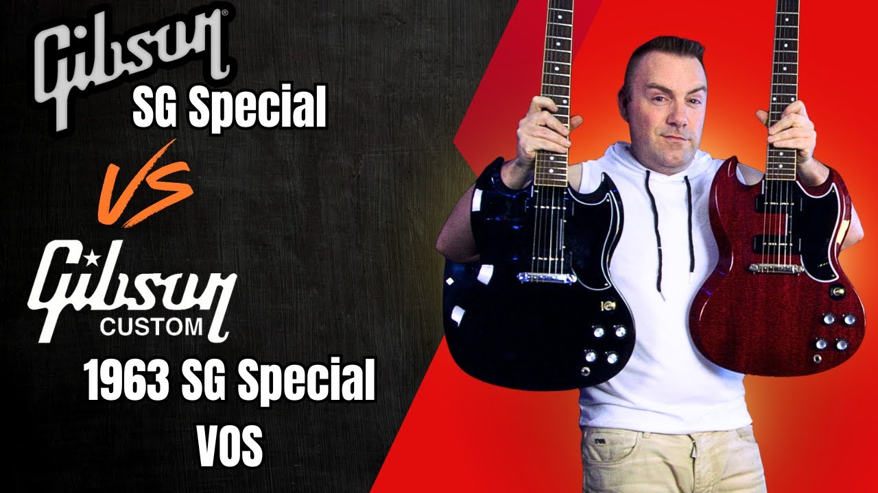 Gibson SG Special VS Gibson Custom 1963 SG Special VOS