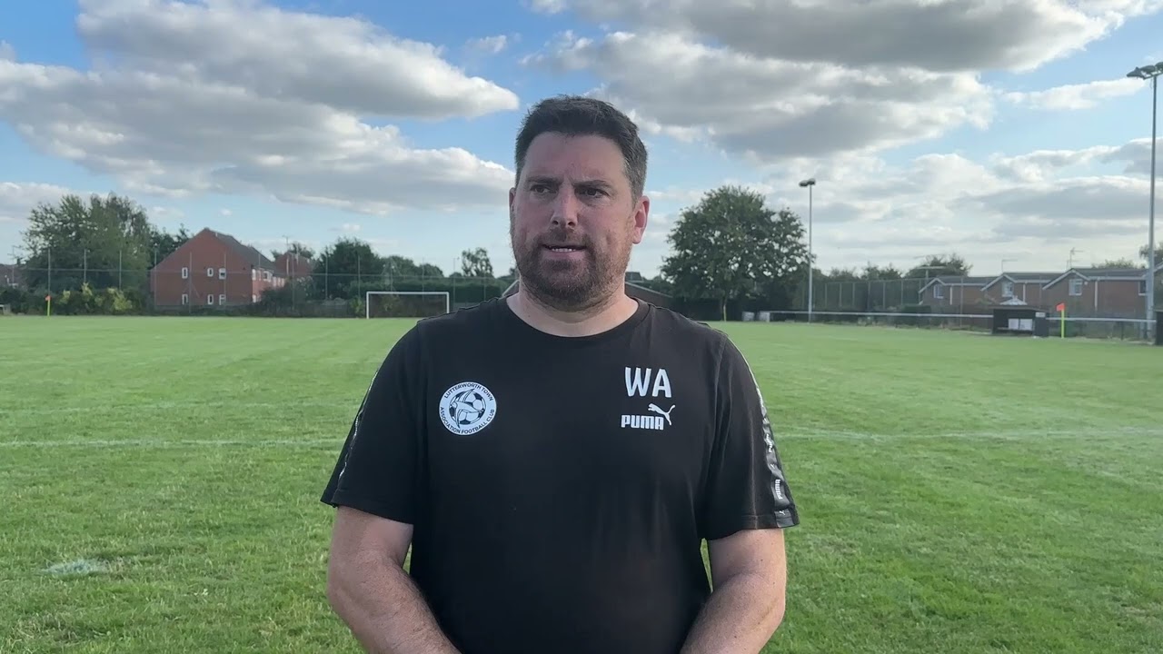 Post Match Interview With Will Andrew From The FA Cup Game