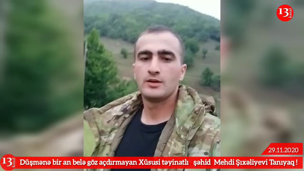 Düşmənin 20-dən çox tankını, 70-dən çox CANLI QÜVVƏSİNİ MƏHV EDƏN şəhid Mehdi Şıxəliyevi Tanıyaq!
