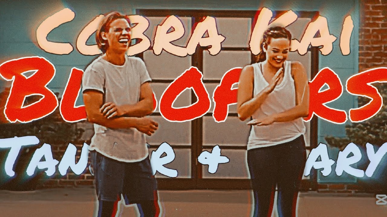 Cobra Kai Bloopers 🐍 Tanner Buchanan & Mary Mouser ❤️❤️