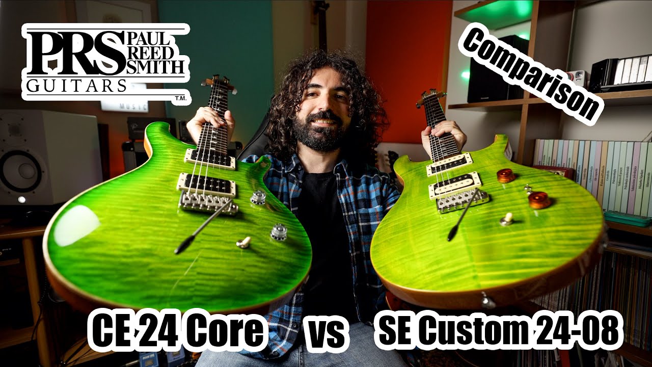 PRS CE24 Core vs PRS SE Custom 24-08