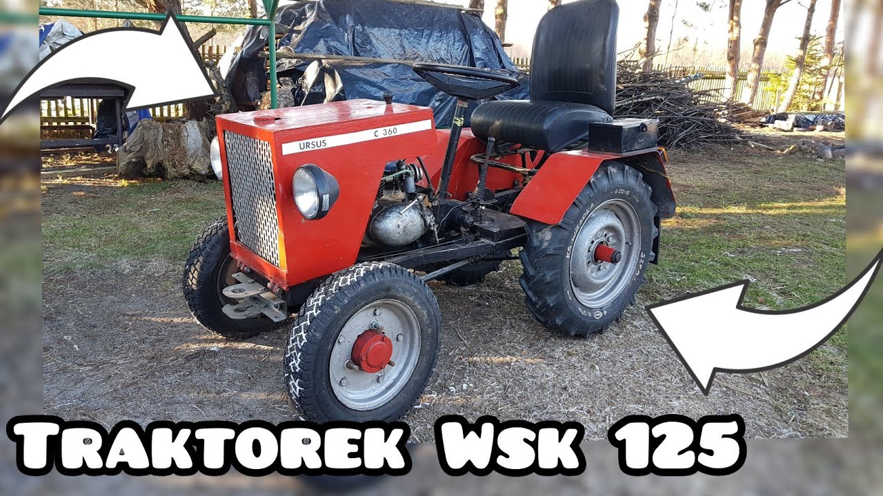 Traktorek Sam wsk 125 █▬█ █ ▀█▀  SPRZEDAM !!!