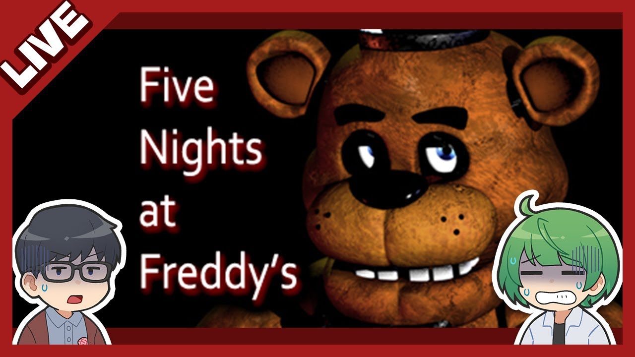 【FNAF】正月休みも明けたのでピザ食いながら監視のバイト「Five Nights at Freddy's」やるぞ！！！【琵琶ちゃぷ】