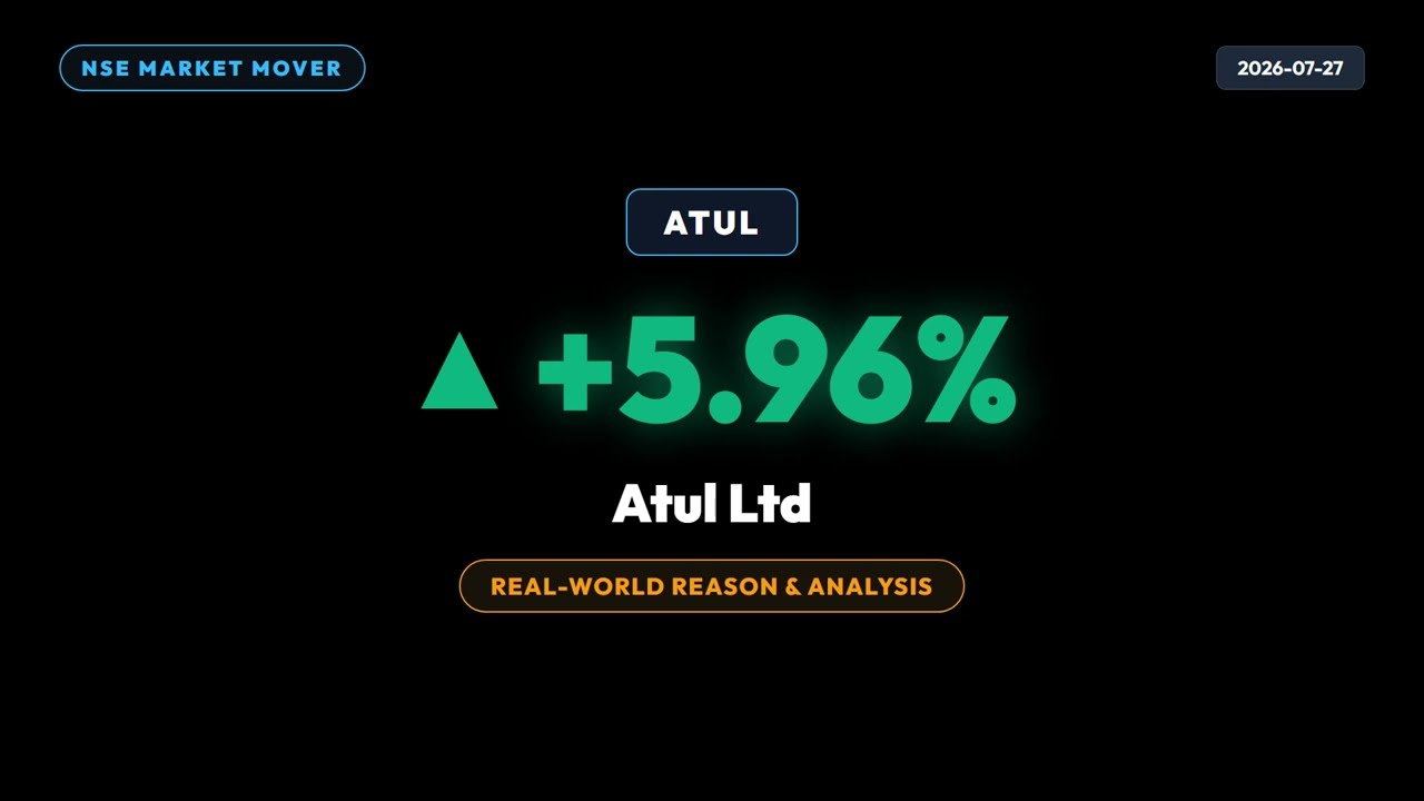 Why ATUL gained a massive +6.0% full share analysis