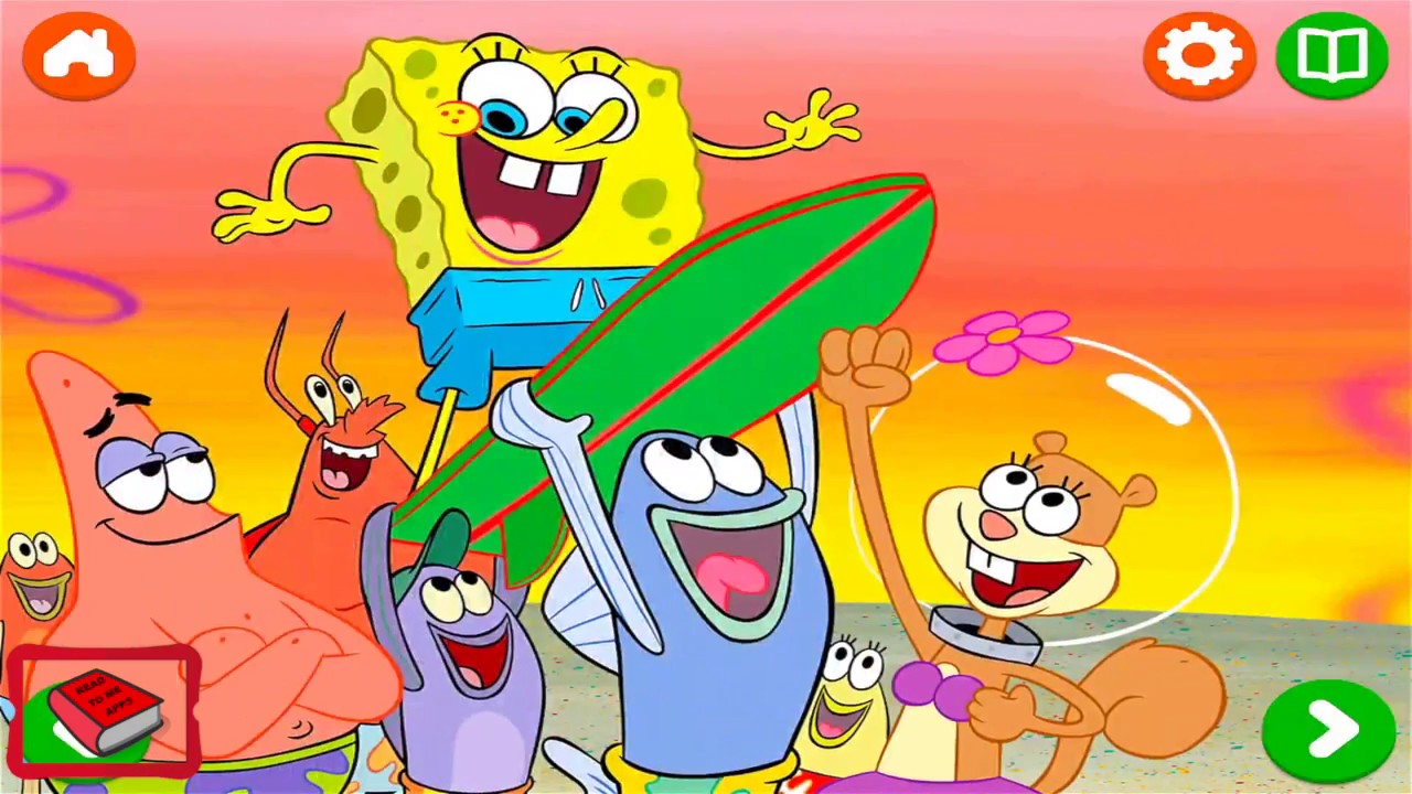 SpongeBob SquarePants:Surf's Up|For Kids|Books for Kids|Read to Me|Storytime|Read aloud|Audio