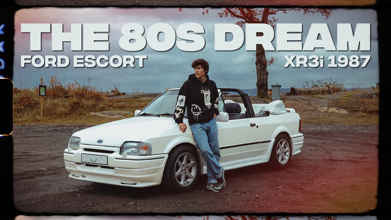 En av de coolaste 80-tals bilarna (Ford Escort XR3i Cabriolet)