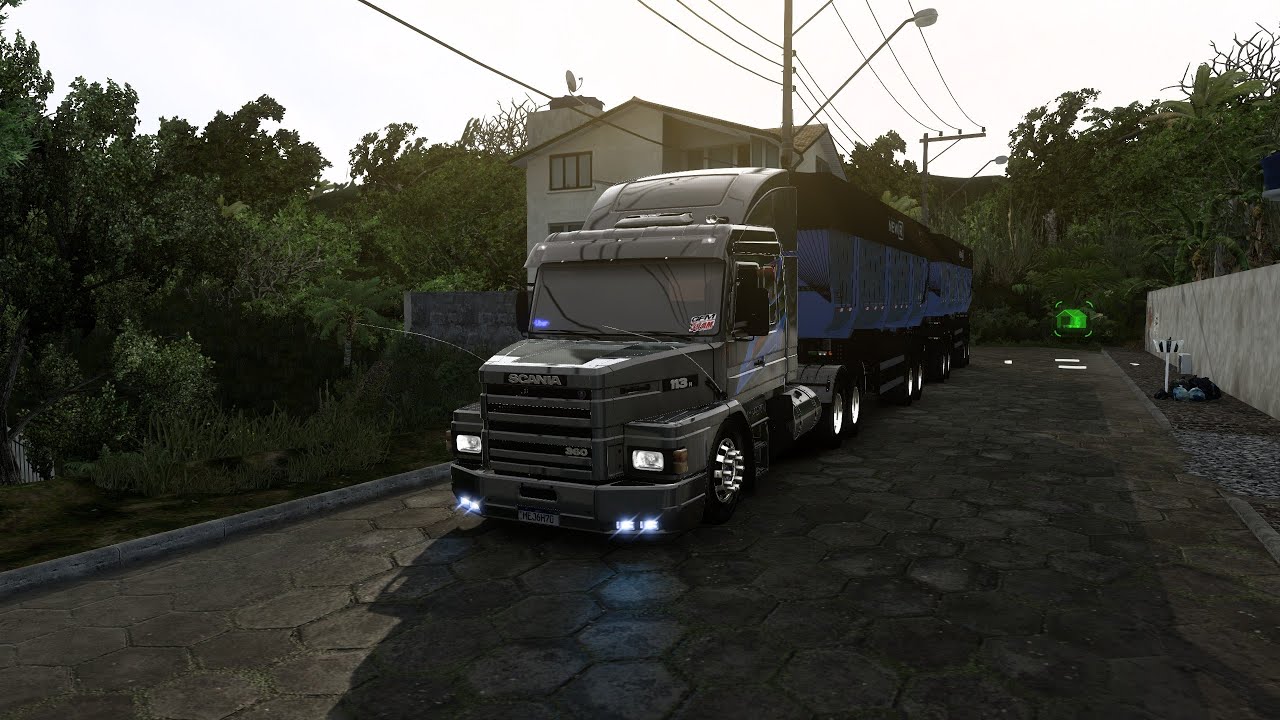 VIAGEM NO MAPA ELDORADO PRO SP/PARAN&Aacute; DE SCANIA&nbsp;&ndash; EURO TRUCK SIMULATOR 2 + VOLANTE