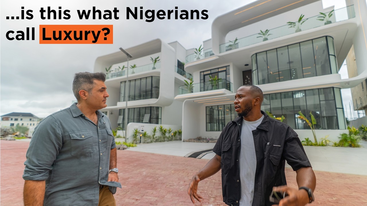 American real estate expert investigates luxury homes in Nigeria