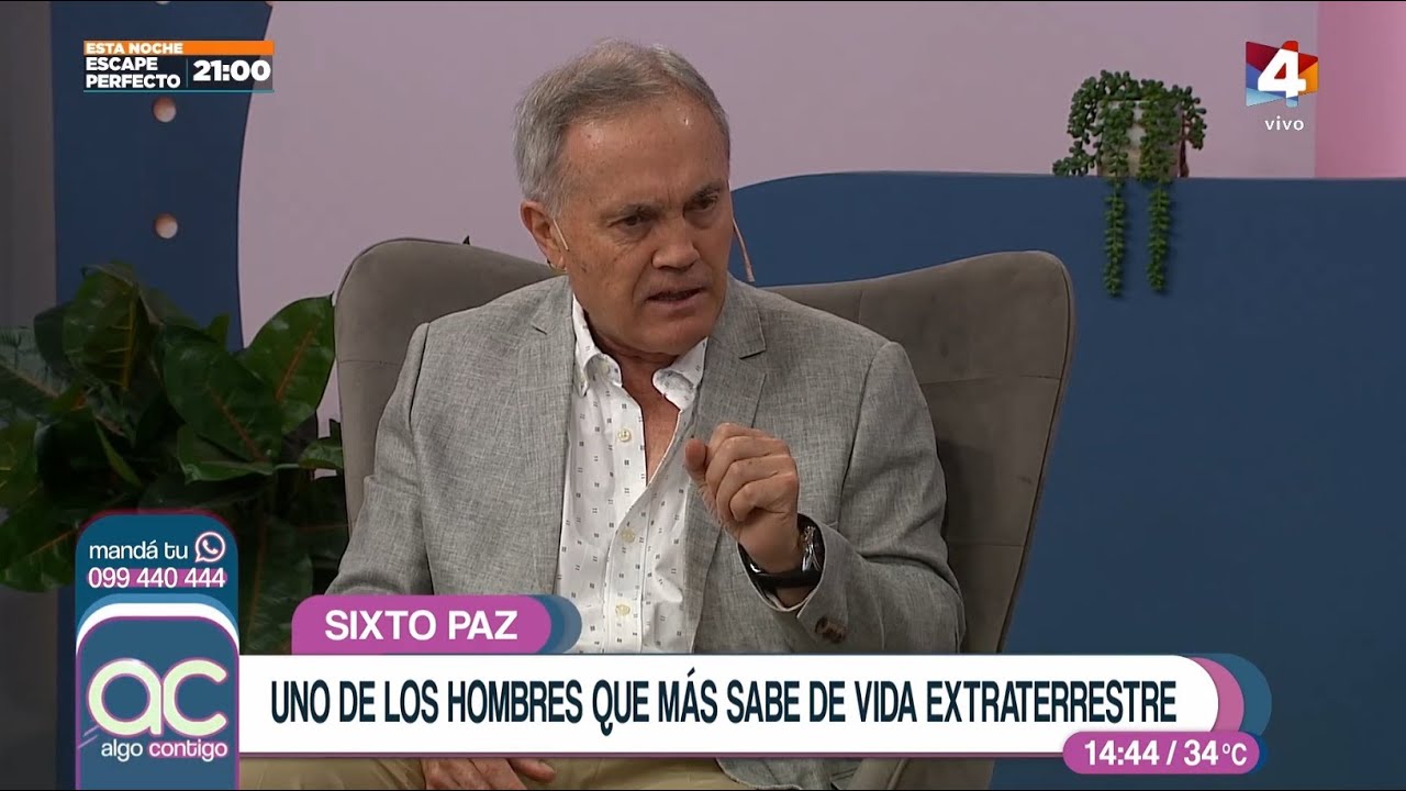 Algo Contigo - Sixto Paz, el experto en vida extraterrestre