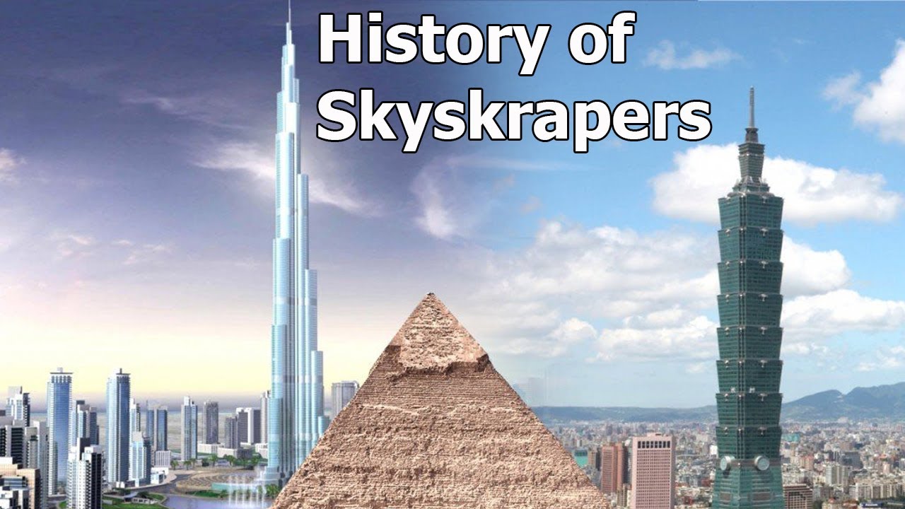 The History of Skyscrapers || The world's first skyscraper || Skyscrapers
