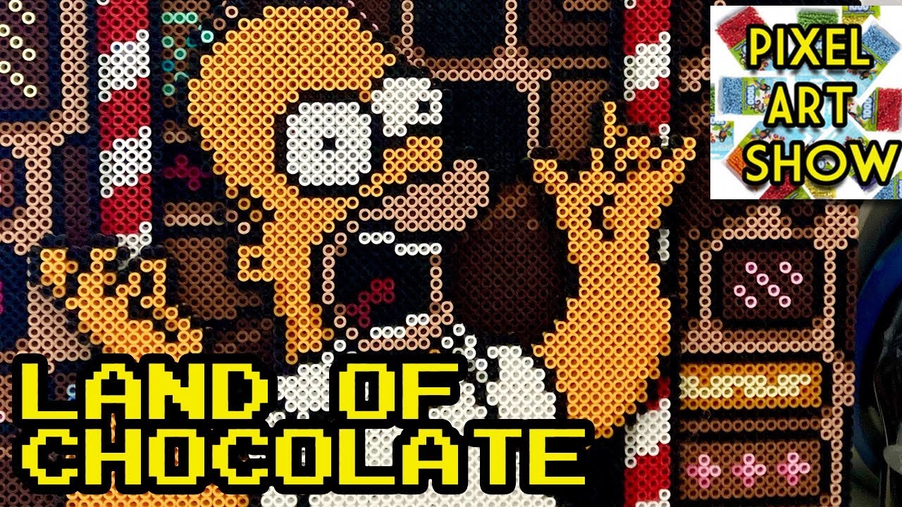 Simpsons: Land of Chocolate - Pixel Art Show