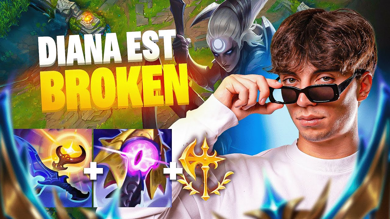 MÊME NERF, DIANA EST TOUJOURS ABUSÉE - RUSH S16 - Diana vs Naafiri