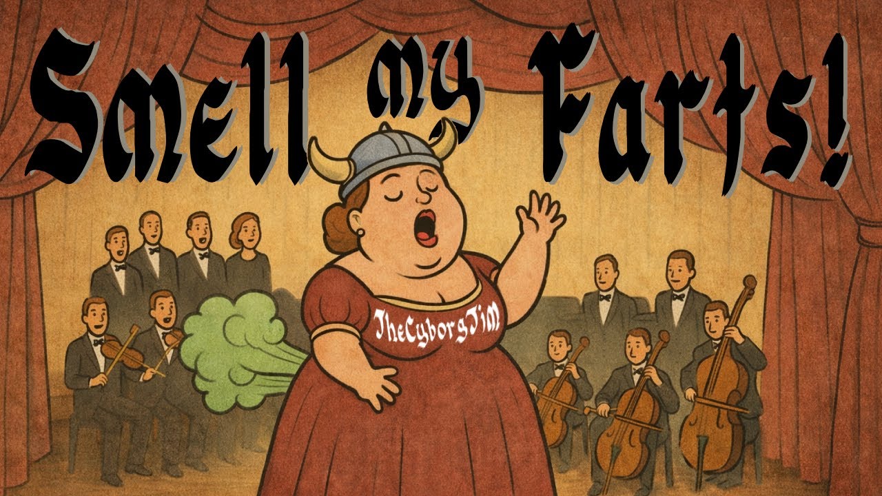 Smell My Farts! (Official Lyric Video) - TheCyborgTim