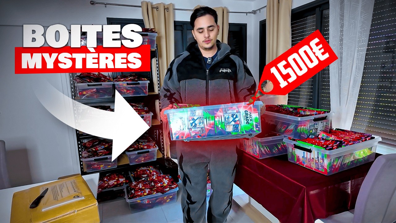 J&rsquo;ai con&ccedil;u 1000 Box Mysteres Pok&eacute;mon (avec huissier de justice)