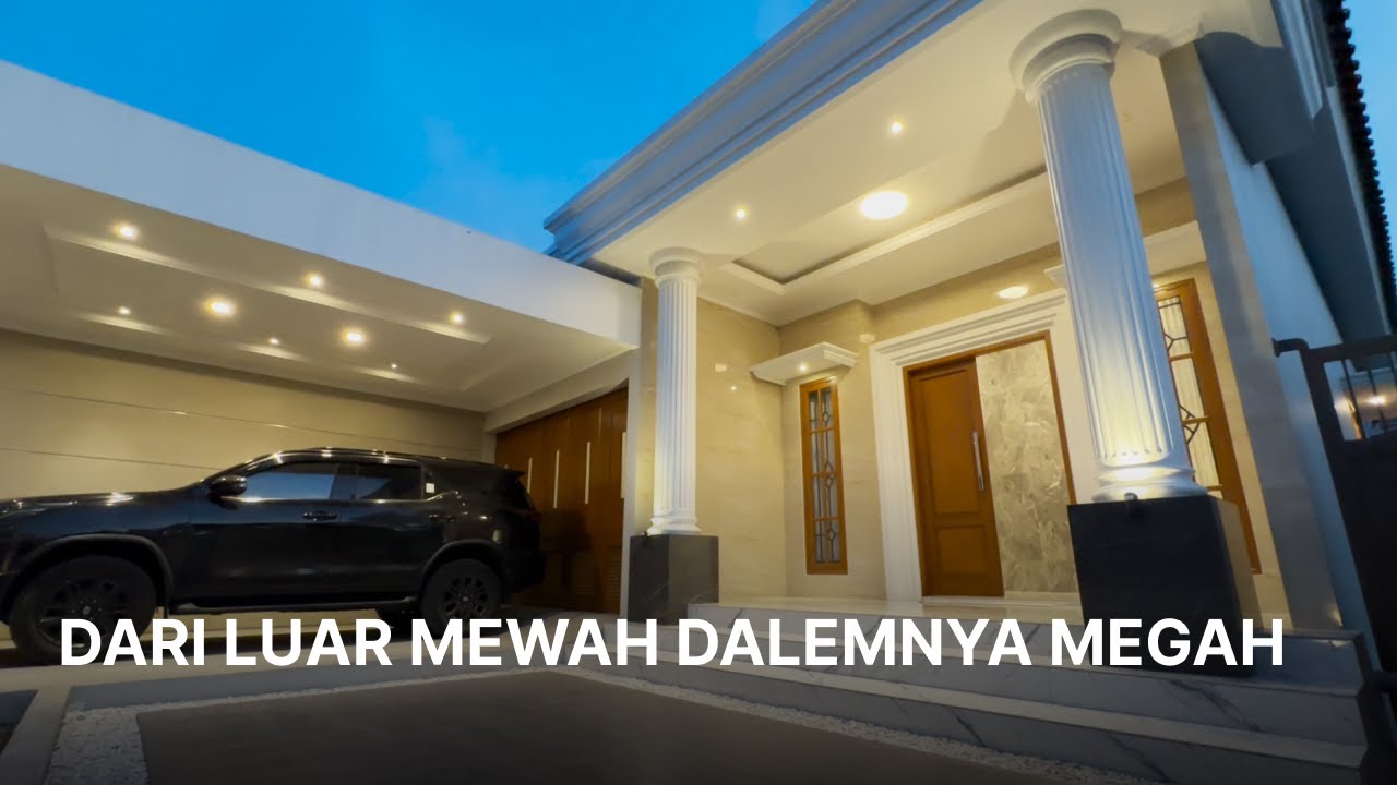 Rumah Mewah Yang Dalemnya Megah Di Lahan 300 M Persegi | NS HOUSE