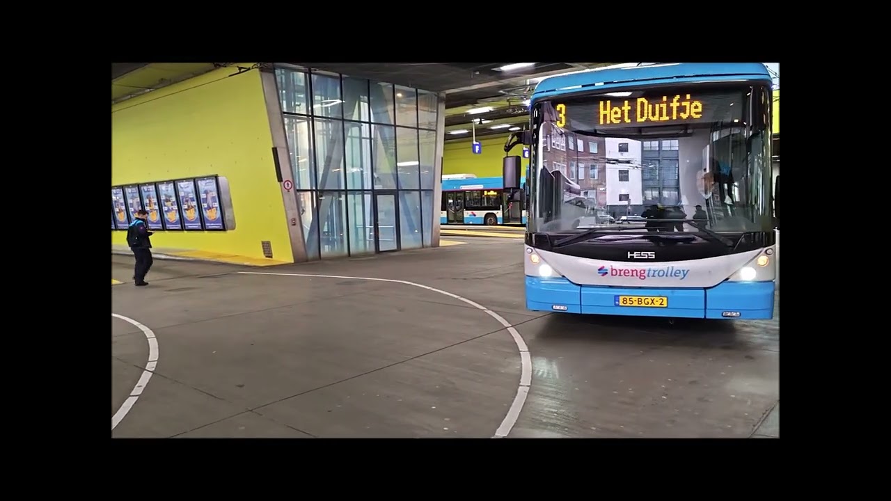 Het Openbaar Vervoer  op Station Arnhem CS 09 02 2026