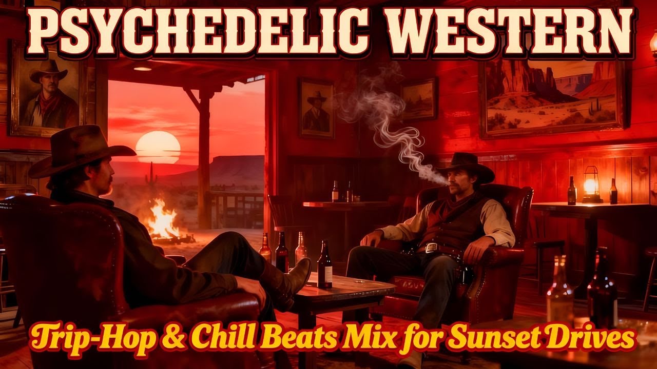 Psychedelic Desert Western Rock 🏜️ | Chillout & Trip-Hop Vibes for Road Trips