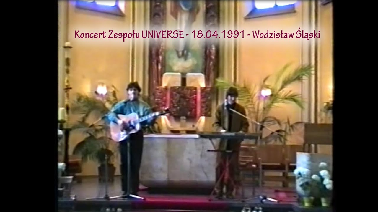 Koncert zespołu Universe - 18.04.1991 - Wodzisław Śląski